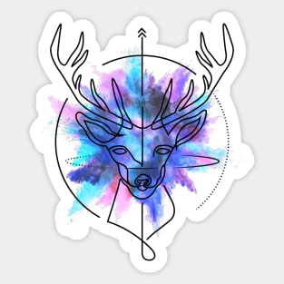 Deer Sticker